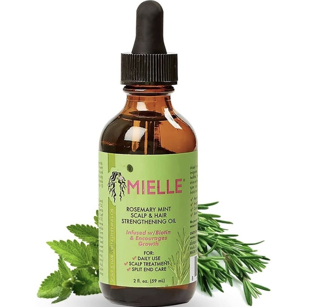 روغن تقویت کننده مو رزماری و نعناع میله Mielle hair oil
