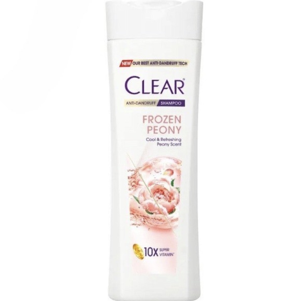 شامپو ضد شوره کلییر گل یخ مدل Frozen Peony