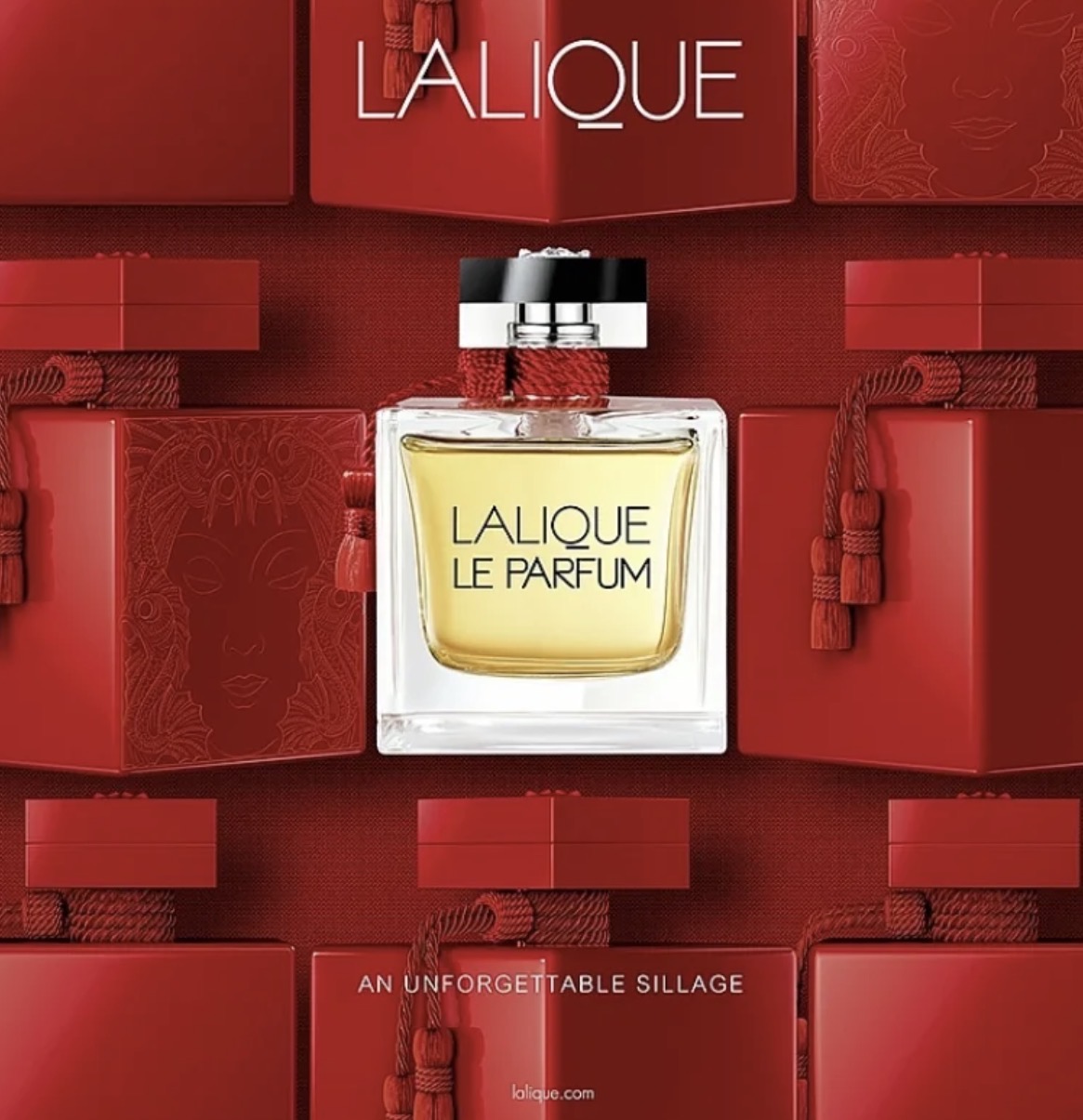عطر ادکلن لالیک قرمز | لالیک له پارفوم | Lalique Le Parfum